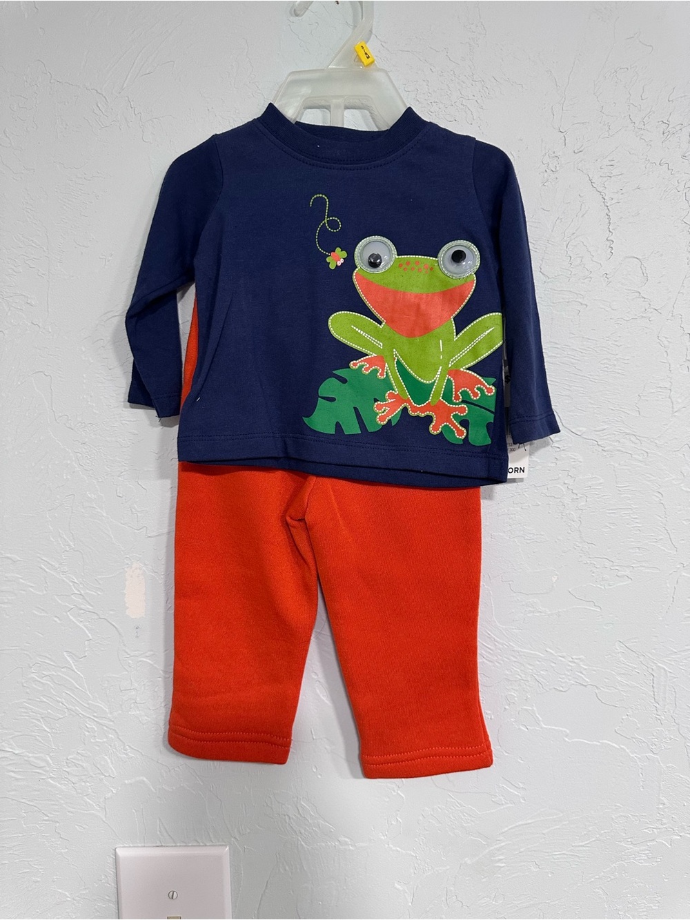 Fisher-Price Navy & Orange Frog Set